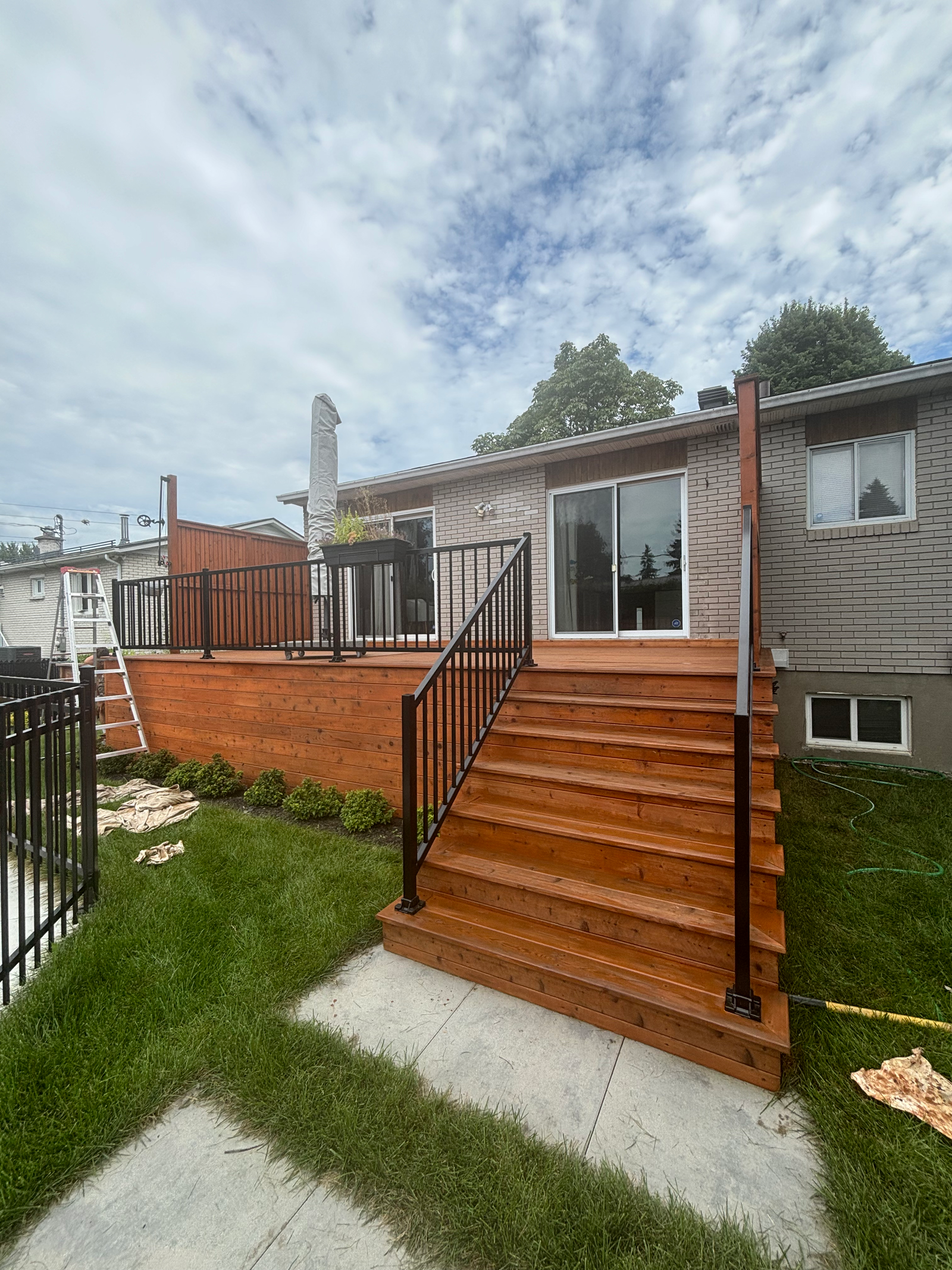 Très Beau Balcon - Après